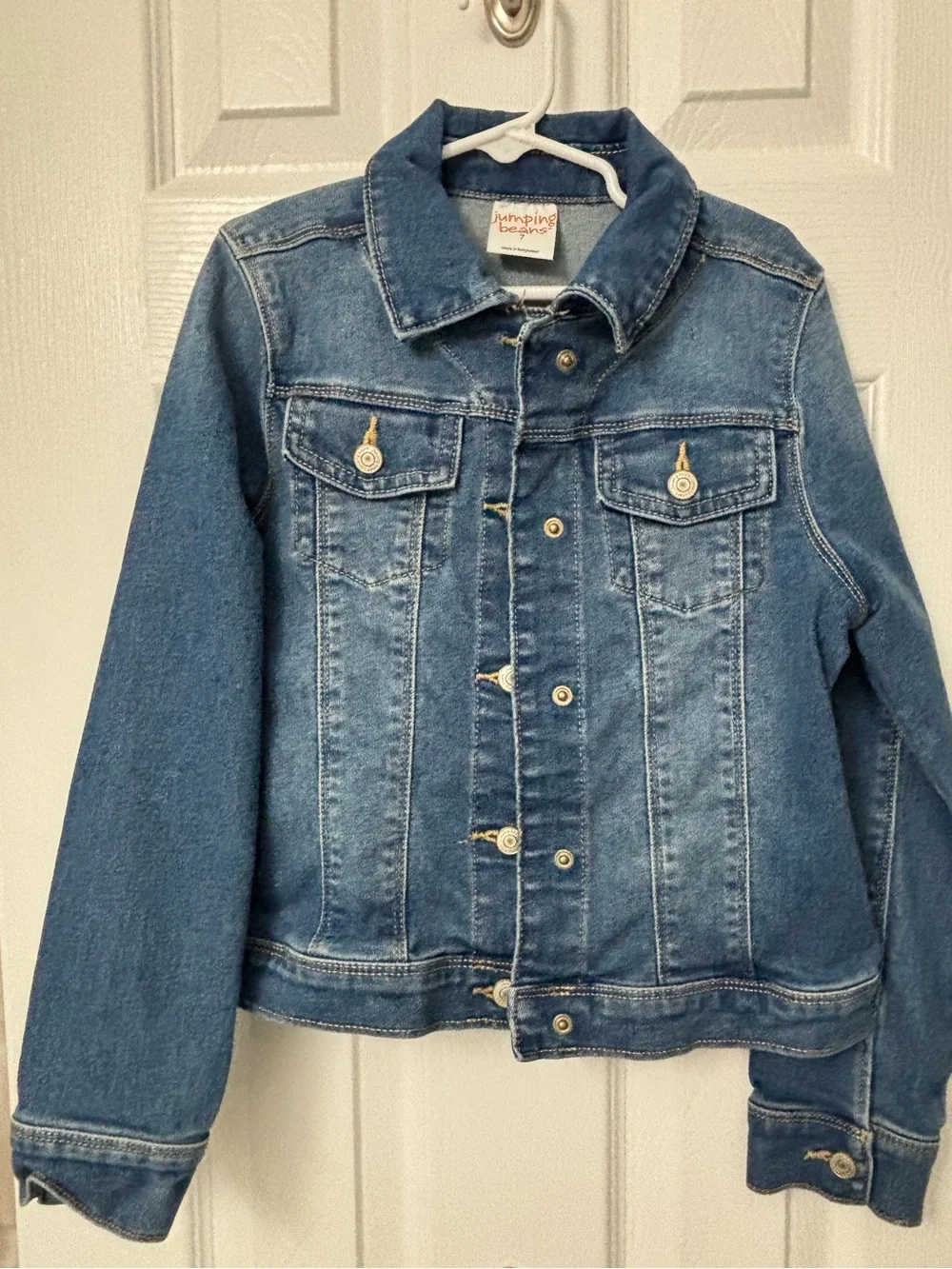jumping beans Blue Denim Jean Jacket for Kids
